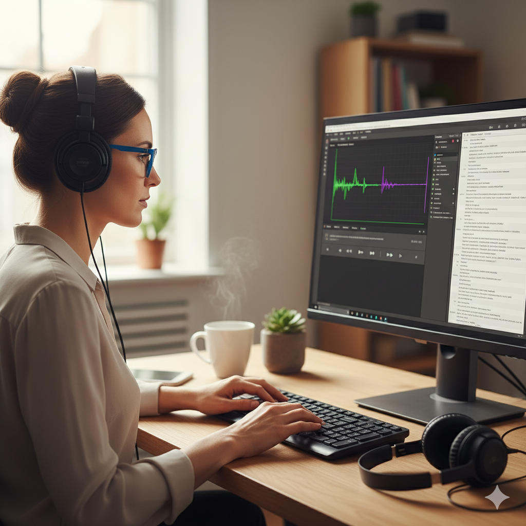 Custom [Transcription Typing Service] Service - [Wajahat_Rizvi110] - Epwk